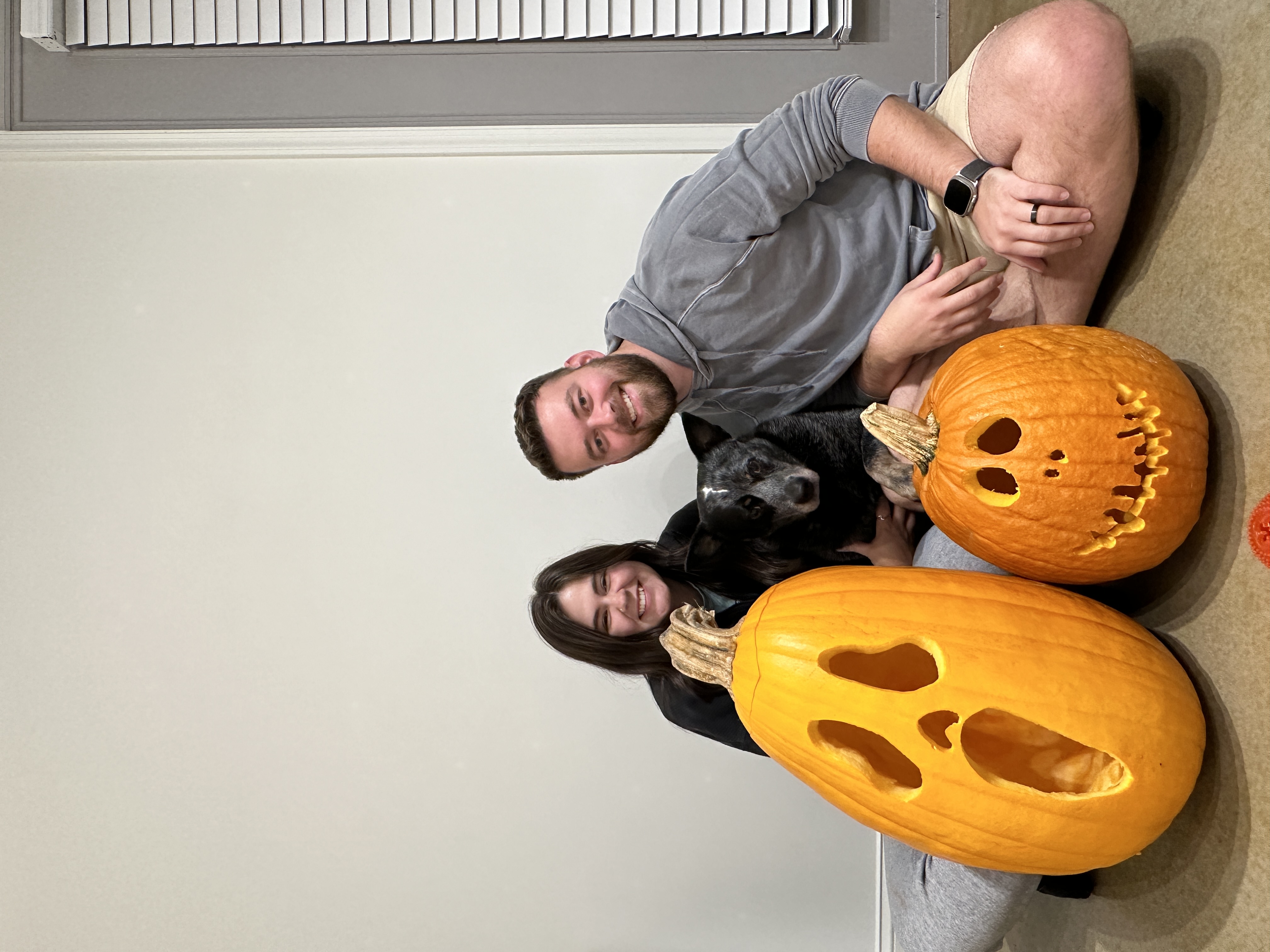 Hannah and Isaiah Clonch with Cooper