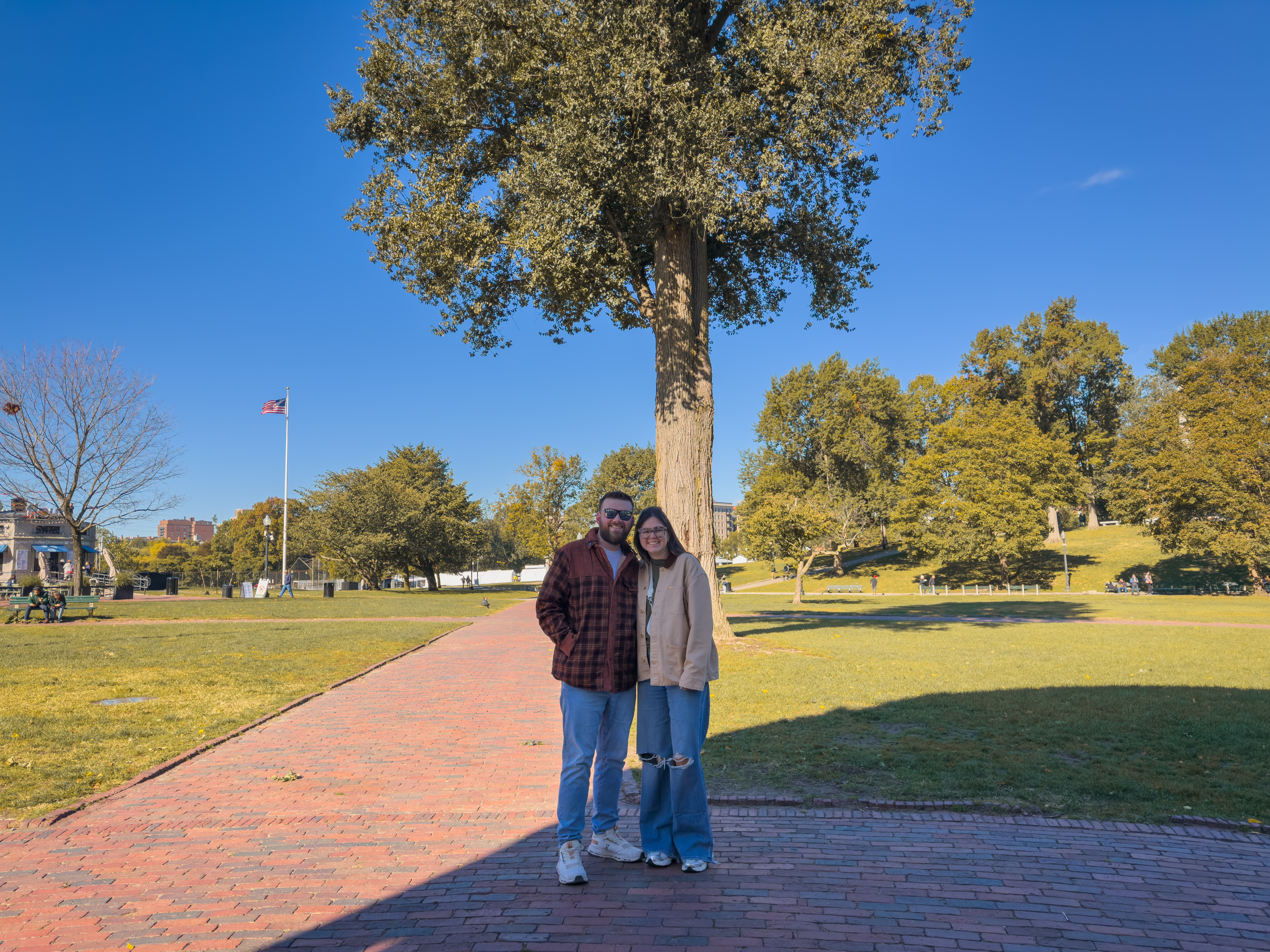 Isaiah and Hannah with Cooper